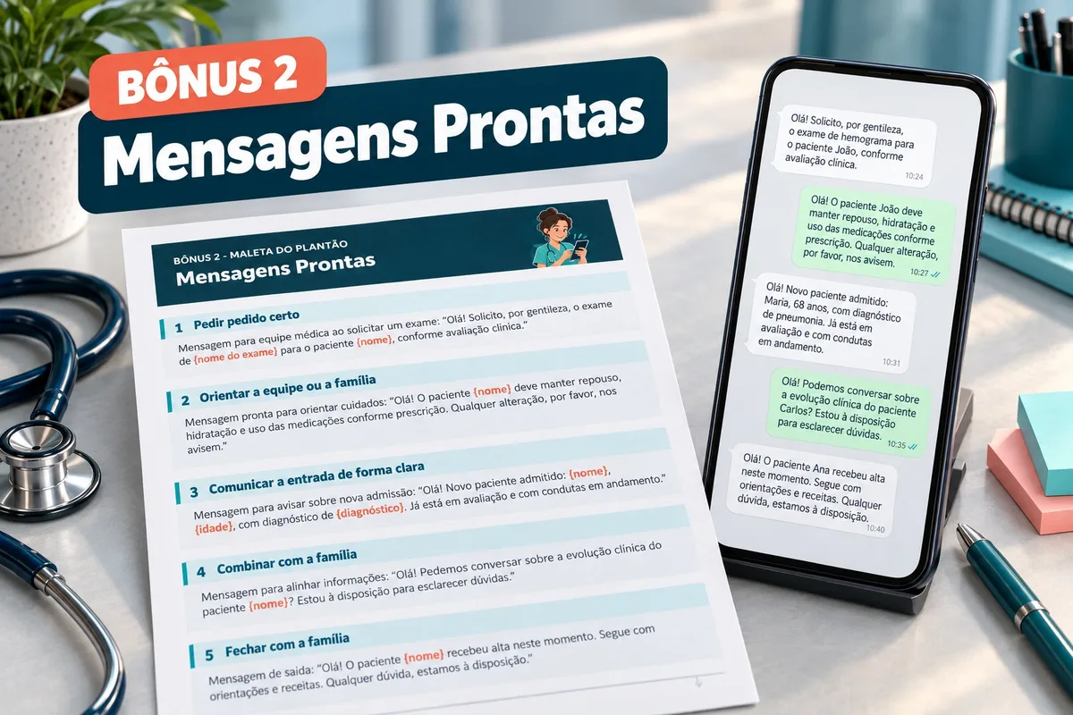 Capa do bônus 2: Mensagens Prontas